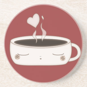 süße Schoko-Tasse Getränkeuntersetzer