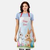 Süße schöne Osterhasen moderne Kollektion Schürze (Getragen)
