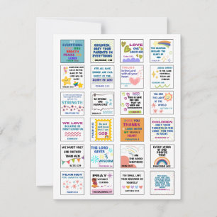 Süße Schrift Kinder Gedächtnis Bibelvers