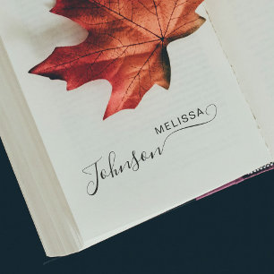 Süße Schriftart Schrift benutzerdefinierte Untersc Gummistempel