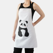 Süße Schwarz-Weiß-Panda Schürze (InSitu)