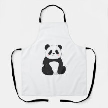 Süße Schwarz-Weiß-Panda