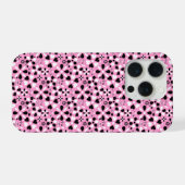 Süße schwarz-weiße Blumen iPhone-Hülle iPhone Hülle (Rückseite (Horizontal))