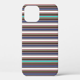 Süße schwarze blaue Streifen Case-Mate iPhone Hülle