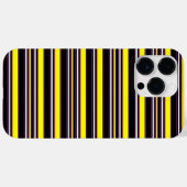 Süße schwarze gelbe Streifen Case-Mate iPhone Hülle (Rückseite (Horizontal))