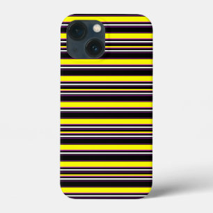 Süße schwarze gelbe Streifen Case-Mate iPhone Hülle
