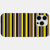 Süße schwarze gelbe Streifen Case-Mate iPhone Hülle (Rückseite (Horizontal))