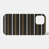 Süße schwarze gelbe Streifen Case-Mate iPhone Hülle (Rückseite (Horizontal))
