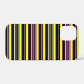 Süße schwarze gelbe Streifen Case-Mate iPhone Hülle (Rückseite (Horizontal))