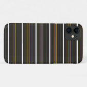Süße schwarze gelbe Streifen  Case-Mate iPhone Hülle (Rückseite (Horizontal))
