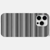 Süße schwarze graue Streifen  Case-Mate iPhone Hülle (Rückseite (Horizontal))