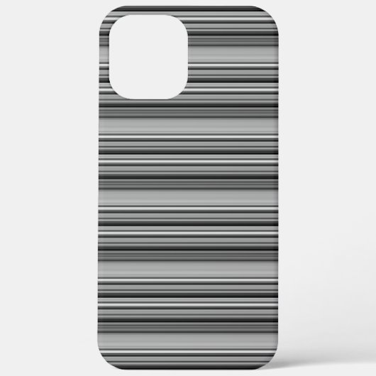 Süße schwarze graue Streifen  Case-Mate iPhone Hülle (Rückseite)