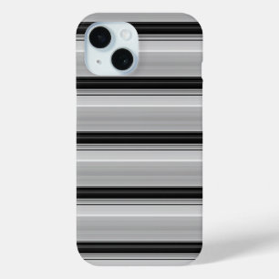 Süße schwarze graue Streifen Case-Mate iPhone Hülle