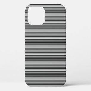 Süße schwarze graue Streifen Case-Mate iPhone Hülle