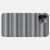 Süße schwarze graue Streifen  Case-Mate iPhone Hülle (Rückseite (Horizontal))