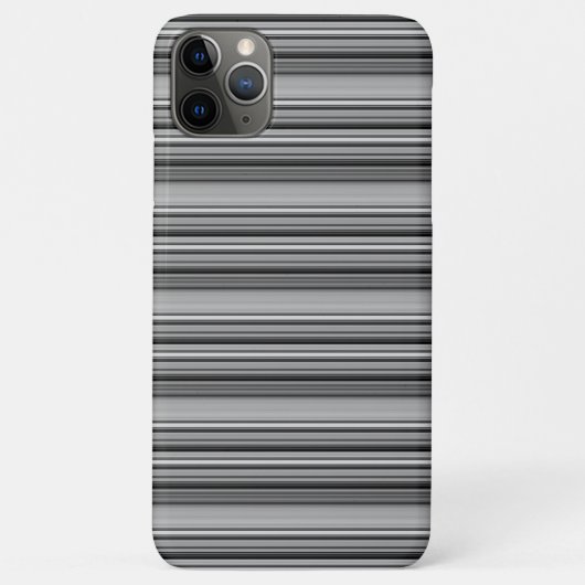 Süße schwarze graue Streifen  Case-Mate iPhone Hülle (Rückseite)
