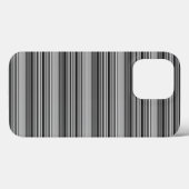 Süße schwarze graue Streifen  Case-Mate iPhone Hülle (Rückseite (Horizontal))
