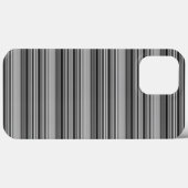 Süße schwarze graue Streifen  Case-Mate iPhone Hülle (Rückseite (Horizontal))