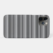 Süße schwarze graue Streifen  Case-Mate iPhone Hülle (Rückseite (Horizontal))