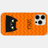 Süße schwarze Katze  Case-Mate iPhone Hülle (Rückseite (Horizontal))
