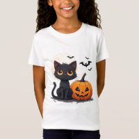 Süße schwarze Katze Magie Halloween Thema 🎃