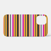 Süße schwarze orange Streifen Case-Mate iPhone Hülle (Rückseite (Horizontal))
