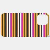 Süße schwarze orange Streifen Case-Mate iPhone Hülle (Rückseite / Rechts)