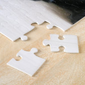 Süße schwarze Pug schlafend Puzzle (Seite)