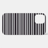 Süße schwarze weiße Streifen Case-Mate iPhone Hülle (Rückseite (Horizontal))