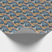 SÜSSE SCHWARZES HAVANESE GESCHENKPAPIER (Ecke)