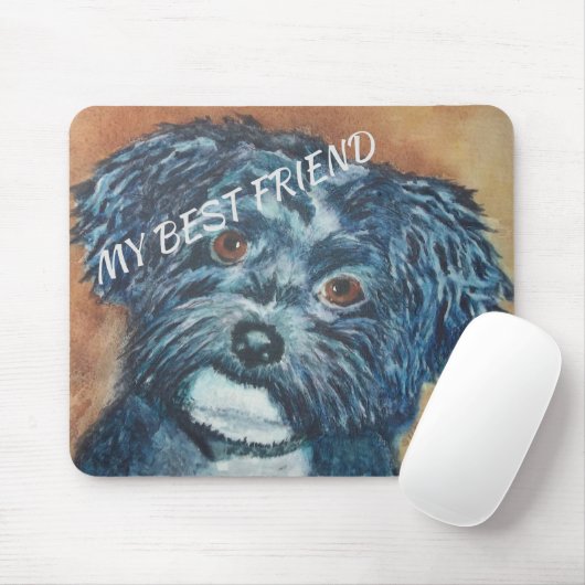 SÜSSE SCHWARZES HAVANESE MOUSEPAD (Mit Mouse)