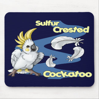 "Süsse-" SchwefelCockatoo mit Haube Mousepad