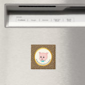 Süße Schwein Cartoon Magnet (In Situ (Geschirrspüler))