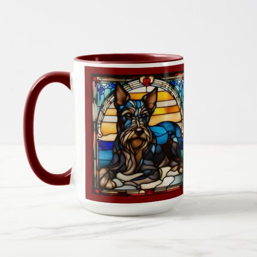 Süße Scottish Terrier Kaffeetasse (Links)