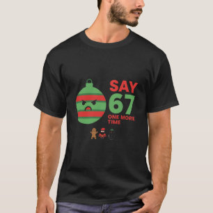 Süße Sechs Sieben Feiertags-Witz-Weihnachten Spaß T-Shirt