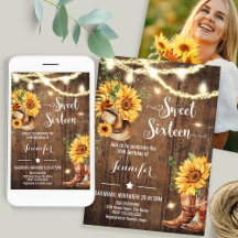 Süße Sechzehn Sonnenblumen Sonnenblumen Geburtstag