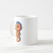 Süße Seepferdchen-Kaffeetasse Kaffeetasse (Vorderseite Links)