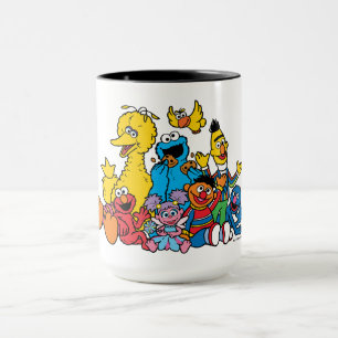 Süße Sesamstraße Freunde Tasse