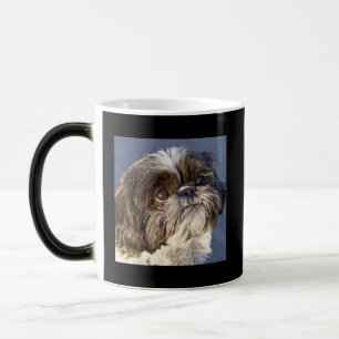 Süße Shih Tzu Welpe Morphing Getränk Kaffeetasse