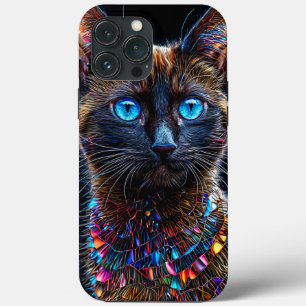 Süße siamesische Katze Minimal Süße Katzenliebhabe Case-Mate iPhone Hülle