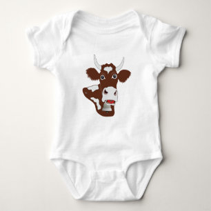 süsse simmenthaler Kuh Baby Body Strampler
