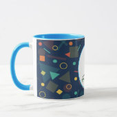 Süße singende Vogel-Kinder-Muster-Illustration Tasse (Links)