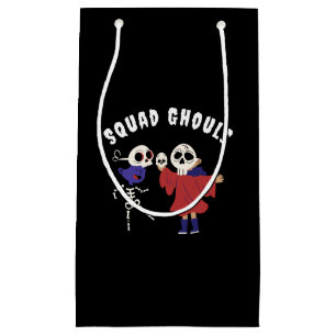 Süße Skelett-Ghouls Halloween-Süßigkeiten- oder St Kleine Geschenktüte