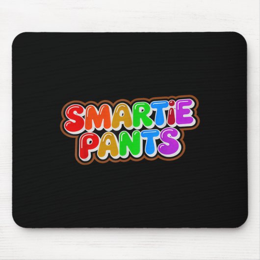 Süße Smartie-Hose-Squad Smarty Bildung Mousepad (Vorne)