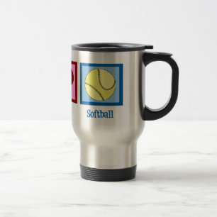 Süße Softball Reisebecher