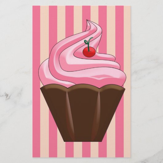 Süße Sommer-Dessert-Kunst Briefpapier (Vorderseite)