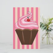 Süße Sommer-Dessert-Kunst Briefpapier (Stehend Vorderseite)