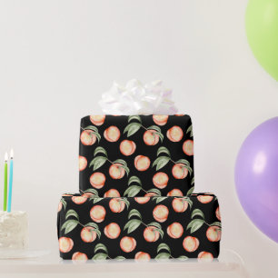Süße Sommer-Pfirsich-Muster-Wrap-Papier Geschenkpapier