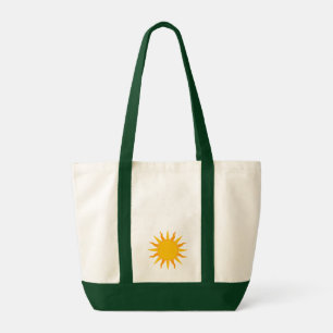 Süße Sommer-Sonne Grafik Weiße Tote-Tasche Hübsc Tragetasche