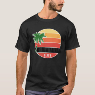 Süße Sommer-Strandurlaub-T-Shirts  Florida Miami B T-Shirt